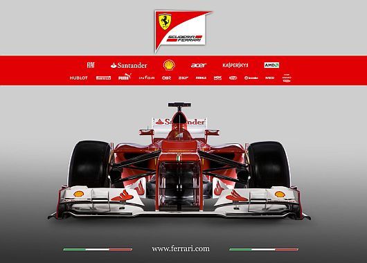 La nueva F2012 de Ferrari