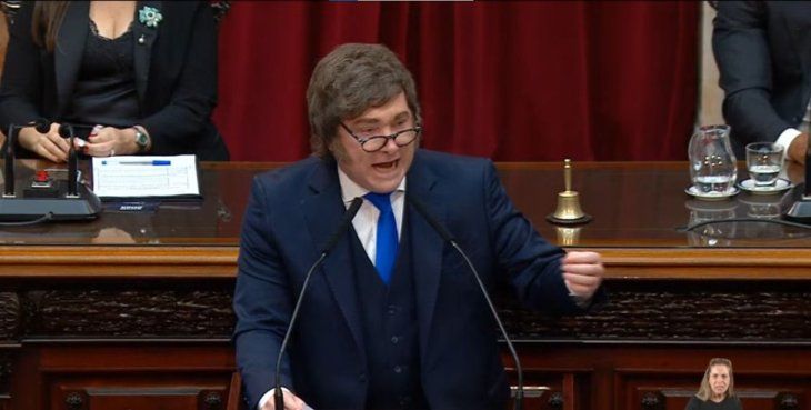 El presidente volvió a apuntar contra el sector empresarial durante su discurso de la Apertura de Sesiones Ordinarias en el Congreso.