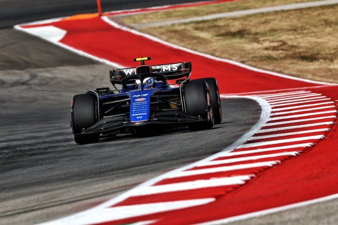 Franco Colapinto, corriendo en la Fórmula 1 con Williams