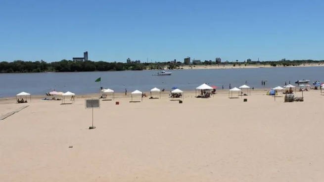 Una playa paradisíaca a horas de Buenos Aires.