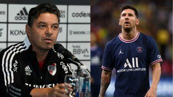 gallardo: ahora no nos hagamos los patriotas que nosotros tambien lo maltratamos a messi