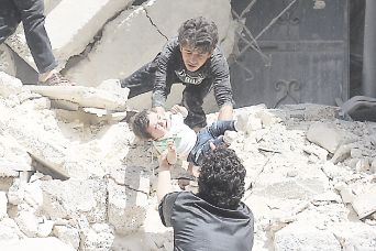 Conmoción por un ataque aéreo a un hospital en Siria: hay 27 muertos (foto 1)