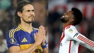 Con el arco cerrado. Los delanteros de Boca y River tuvieron un año para el olvido.