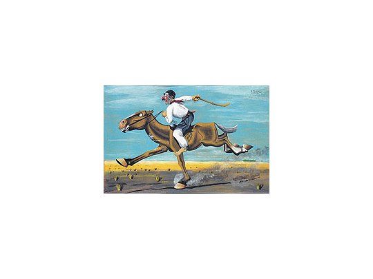 Durante mucho tiempo Florencio Molina Campos fue ignorado por los críticos y amado porla gente que admiró su visión única del gaucho y el campo argentinos; hoy sus obras sondisputadas por compradores locales y extranjeros.