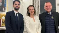 diana mondino inicio gira por francia con intensa agenda enfocada en el ingreso a la ocde