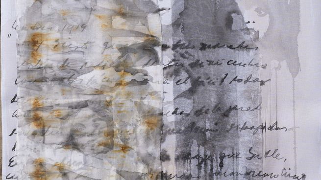 La absurda, de Angela Wilson, expuessta en la muestra Puente Aéreo 04