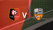 victoria parcial de lorient sobre stade rennes por 2-0