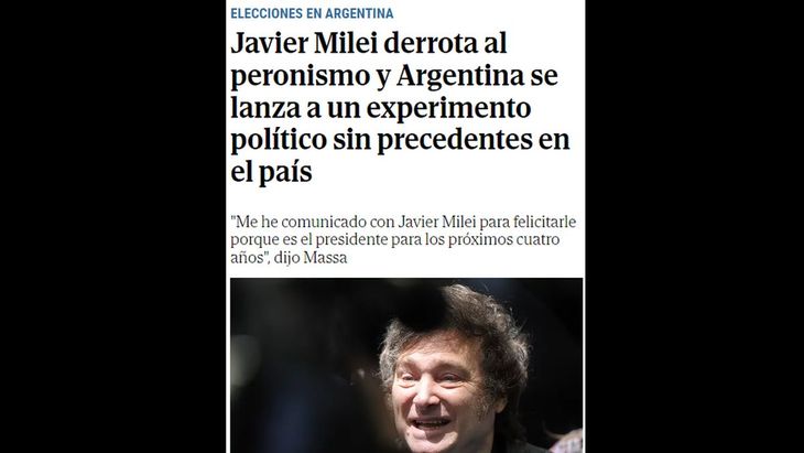Diario El Mundo.&nbsp;