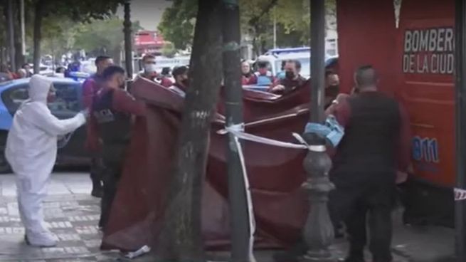 Mujer fallecida en Flores.&nbsp;