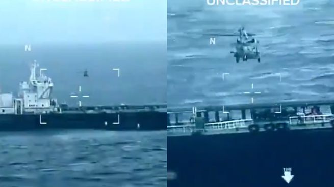 El petrolero Bella-1 fue interceptado por fuerzas estadounidenses en el mar Caribe, cerca de la costa de Venezuela.