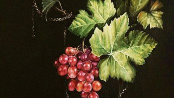 Santiago Gasquet. El racimo de uvas, obra que integra la exposición El Beat del momento en Ungallery.