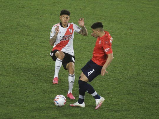 River e Independiente repartieron puntos en Núñez por la Liga Profesional.
