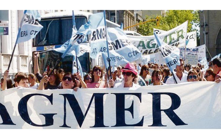 Reacción. Los docentes entrerrianos se declararon en estado de alerta y movilización a la espera de garantías en relación a sus régimenes jubilatorios.