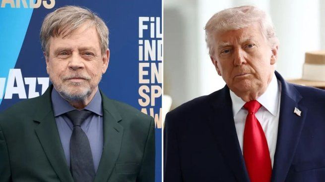Mark Hamill y un duro mensaje contra Donald Trump.
