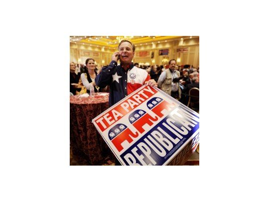 El movimiento utlraconservador Tea Party fue decisivo para la victoria de los republicanos.