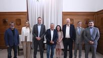 El Consejo de Mayo, integrado por Gerardo Martinez, Carolina Losada, Manuel Adorni, Alfredo Cornejo, María Cecilia Dominguez Diacoluca, Federico Sturzenegger, Martín Rappalini y Cristian Ritondo.