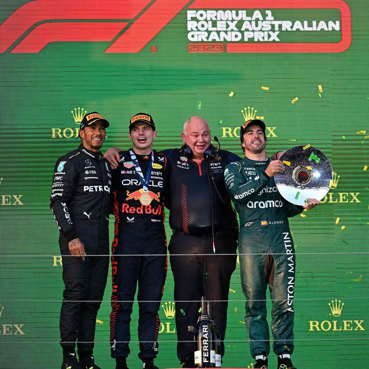 Fórmula 1 Verstappen se impuso en el GP de Australia con un final caótico