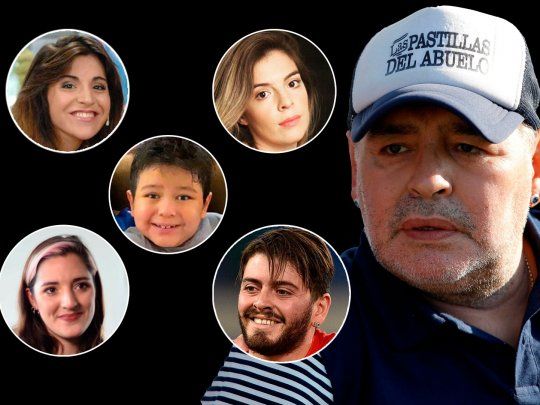 Los hijos de Maradona llegaron a un acuerdo con un grupo sueco para gestionar la marca del nombre