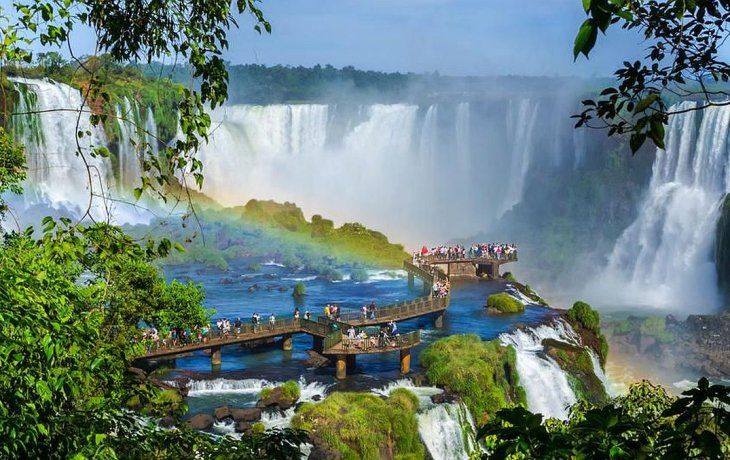 Las cataratas del Iguazú siguen abiertas y se pueden visitar con protocolo.&nbsp;