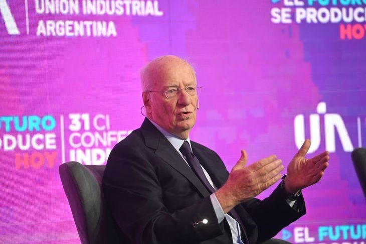 Paolo Rocca, la voz más crítica al Gobierno en la Conferencia de la UIA. Paolo Rocca, la voz más crítica al Gobierno en la Conferencia de la UIA.