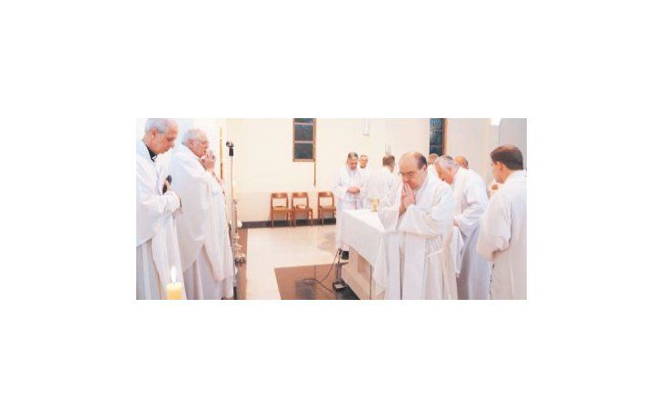 El titular del Episcopado, José María Arancedo, llevó a la apertura de la cumbre preelectoral el llamado al “encuentro” .