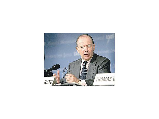 Rodrigo de Ratonuevamentepidió apoyoeconómico para lospaíses pobres.