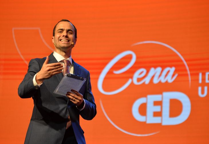 El director ejecutivo del CED, Agustín Iturralde, durante la presentación de la Agenda 2025-2030 para Uruguay. El director ejecutivo del CED, Agustín Iturralde, durante la presentación de la Agenda 2025-2030 para Uruguay.