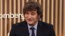 Javier Milei in his last public appearance, in an international interview. Javier Milei in his last public appearance, in an international interview.
