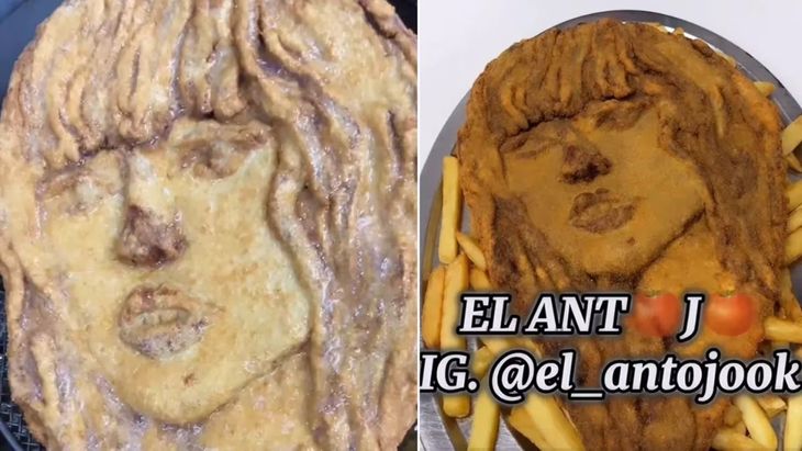 They made a Milanese with Taylor Swift’s face and it caused a sensation on the networks