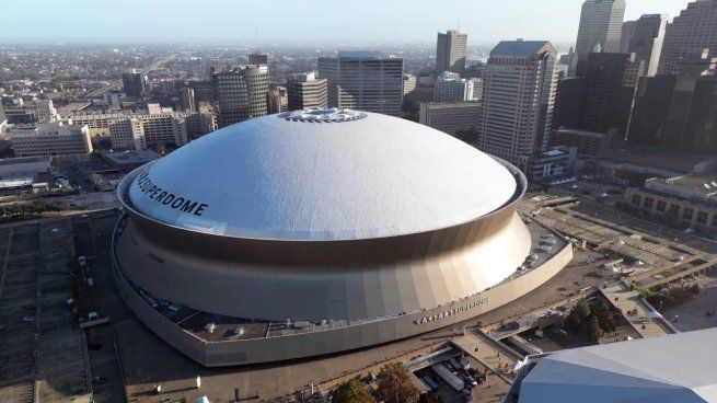 Así es el Súperdomo, el estadio donde se jugará el Super Bowl 2025