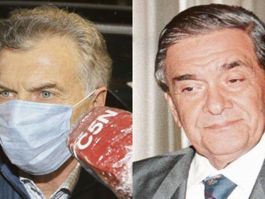 Mauricio Macri y Julio Nazareno.