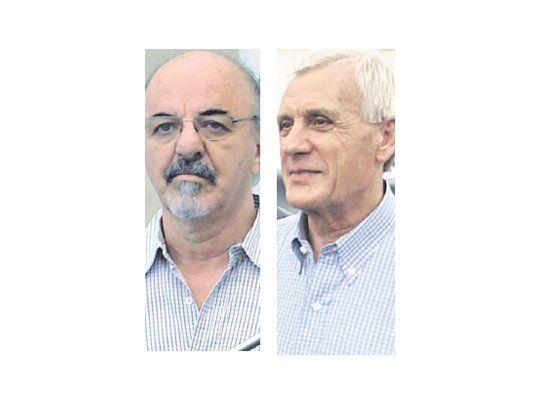 Carlos Tomada y Antonio Caló