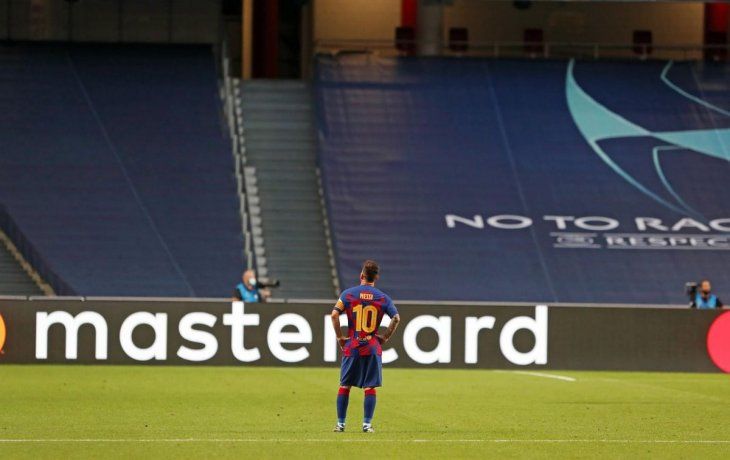 Messi y un interrogante sobre su futuro.