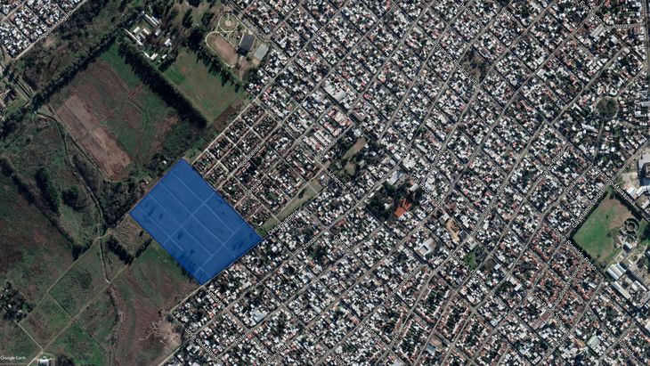 Zona de lotes del Procrear en Hurlingham. Zona de lotes del Procrear en Hurlingham.