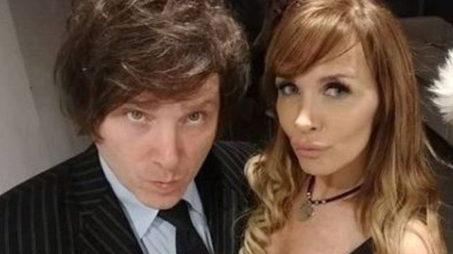 Javier Milei y Daniela, La Cantante, fueron pareja durante dos años.