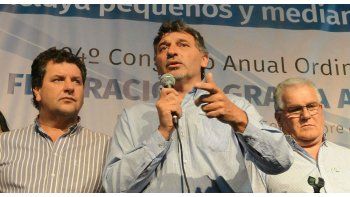 En la foto de izq. a dcha; Ariel Toselli, vicepresidente primero, Omar Príncipe, Presidente y Agustín Pizzichini, Vice 2do de la FAA.