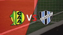 se juega el segundo tiempo del empate en 0 entre aldosivi y almagro