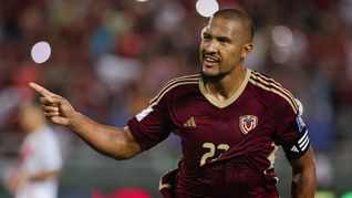 Rondón le dio un esperanzador triunfo a Venezuela.