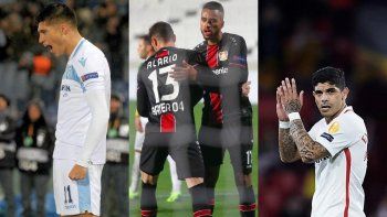 goles argentinos en la europa league