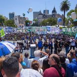 La CGT apuesta a una movilización fuerte frente al Congreso. La CGT apuesta a una movilización fuerte frente al Congreso.