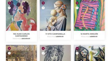 Subasta de arte. Subasta de arte.