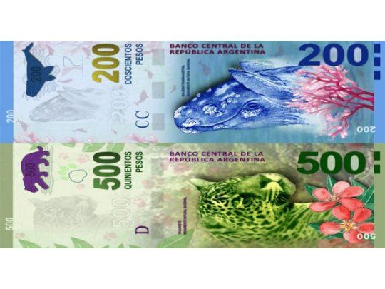 Los nuevos billetes de $ 500 comenzarán a circular desde fines de junio próximo, mientras que los de $ 200 lo harán en octubre.