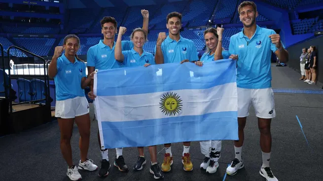 El conjunto argentino inicia su temporada con el torneo mixto de Australia.