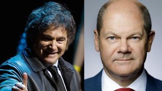 ámbito.com | Milei y Olaf Scholz 1.jpg