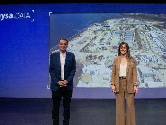 Malena Galmarini y Gabriel Katopodis lanzaron AySA.DATA.