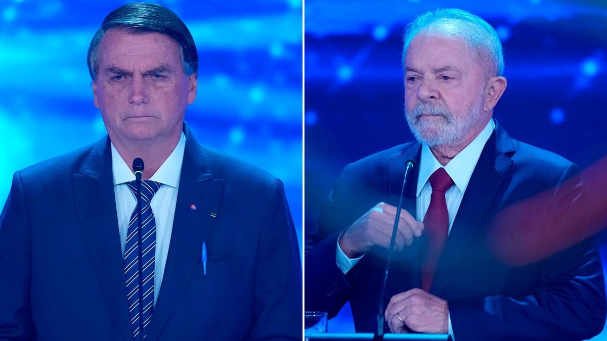 Elecciones en Brasil: Lula y Bolsonaro se enfrentan en el primer debate de cara al balotaje
