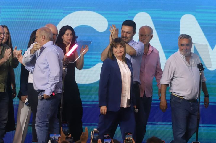 Patricia Bullrich tras quedar como tercera fuerza en las elecciones presidenciales. Patricia Bullrich tras quedar como tercera fuerza en las elecciones presidenciales.