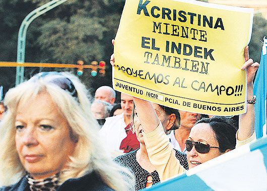 El fantasma de Guillermo Moreno estuvo presente en Palermo con críticas al manejo de las estadísticas del gobierno de Cristina Fernández.
