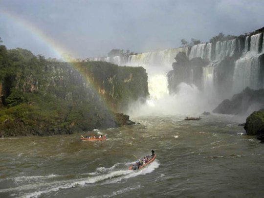 Las Cataratas del Iguazú, uno de los principales destinos turísticos elegidos por los argentinos.&nbsp;