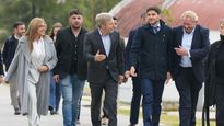 Rogelio Frigerio y Maximiliano Pullaro se mostraron juntos en Entre Ríos.